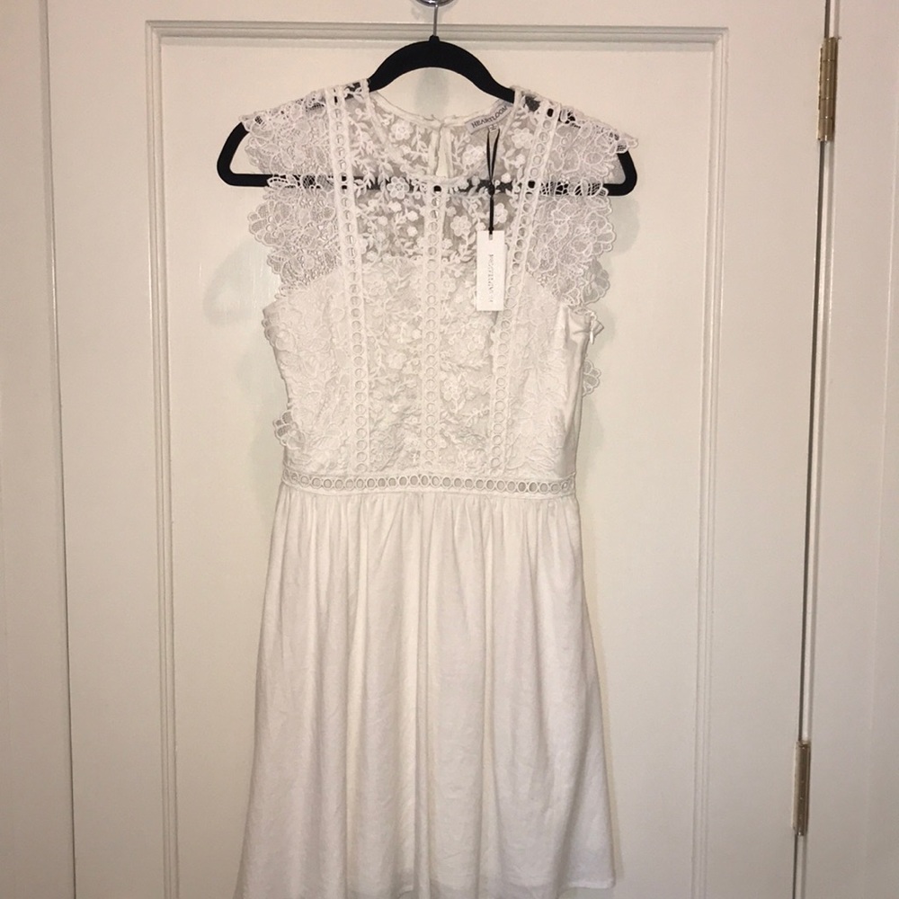 White, Heartloom Dress (size S)